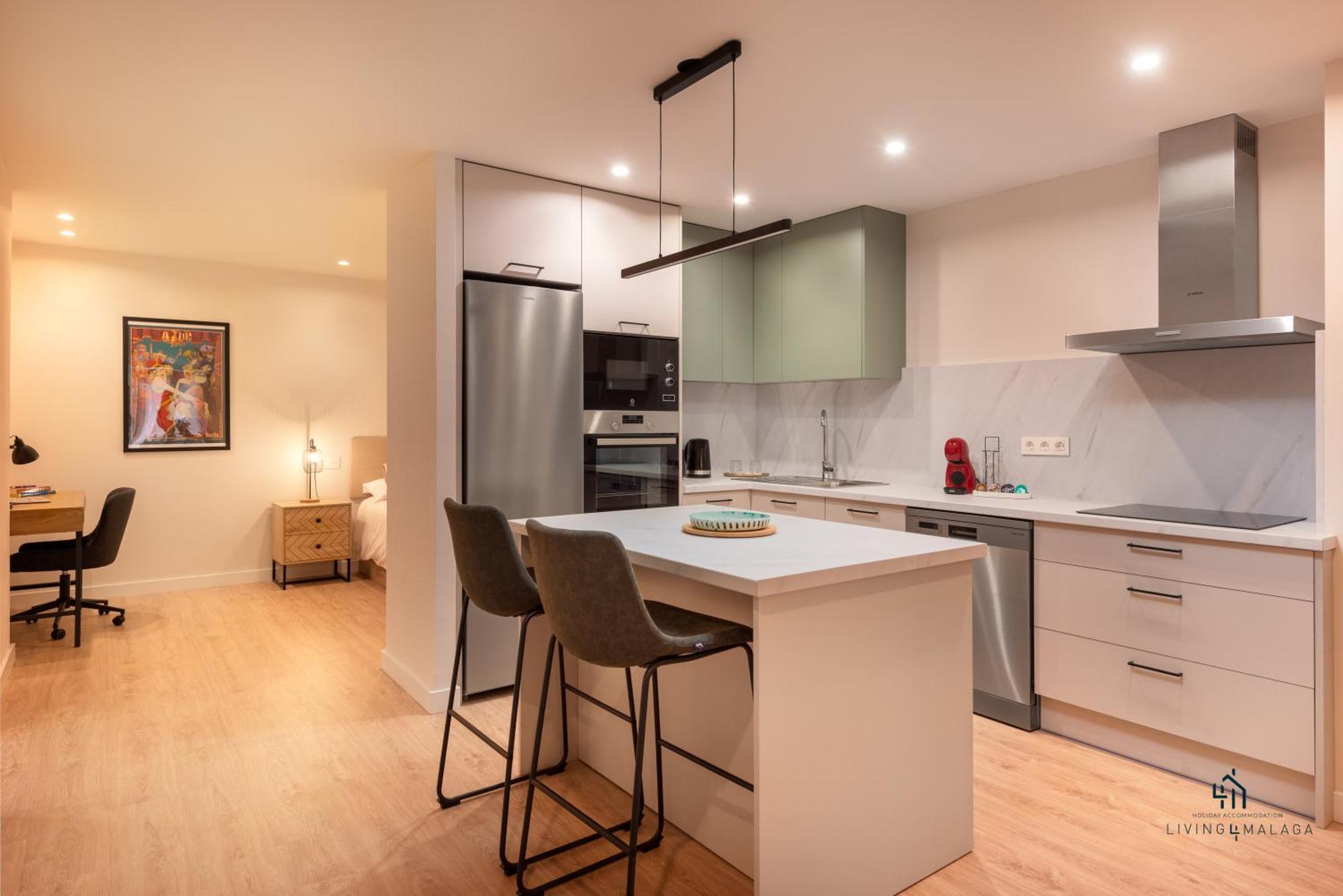 شقة Living4Malaga Pedregalejo Loft المظهر الخارجي الصورة