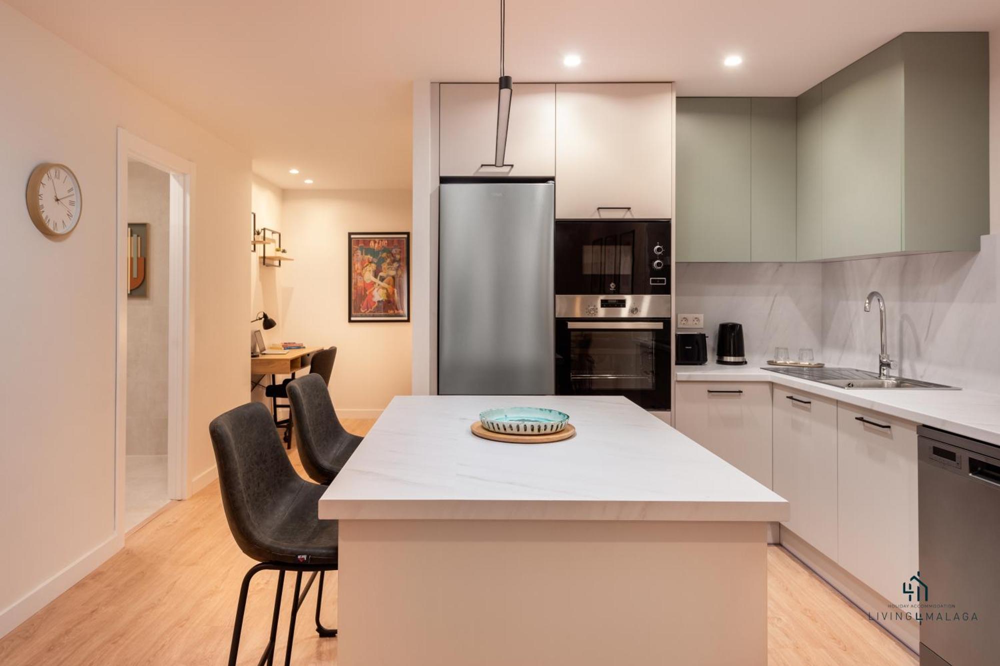 شقة Living4Malaga Pedregalejo Loft المظهر الخارجي الصورة